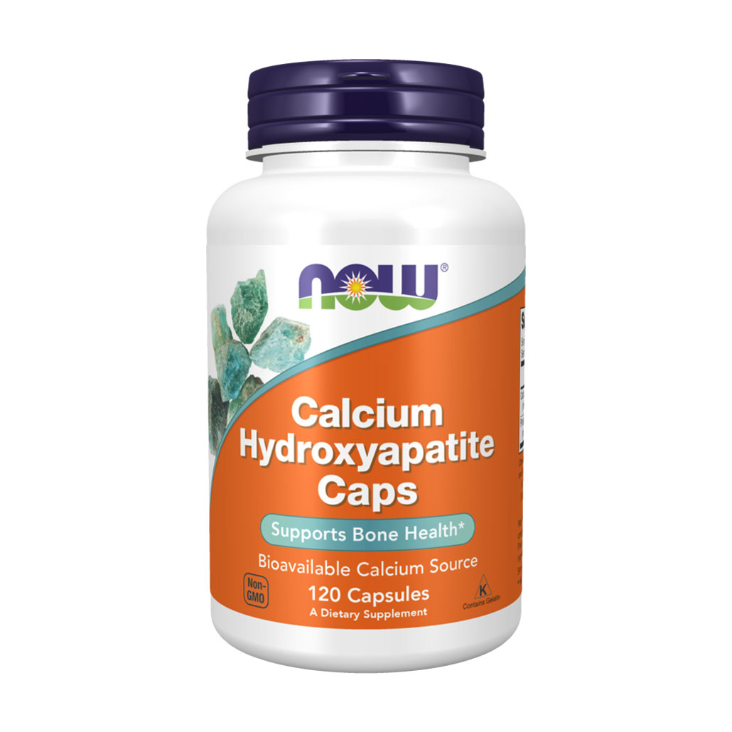 Кальцій NOW Foods Calcium Hydroxyapatite, 120 капсул